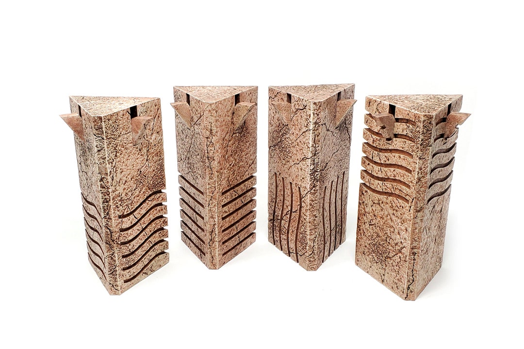 Fifth Element Elemental Stones - Full Size 1:1 Scale - Sandstone Resin ...