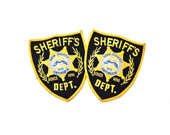 Écussons brodés du shérif du comté de King, Walking Dead