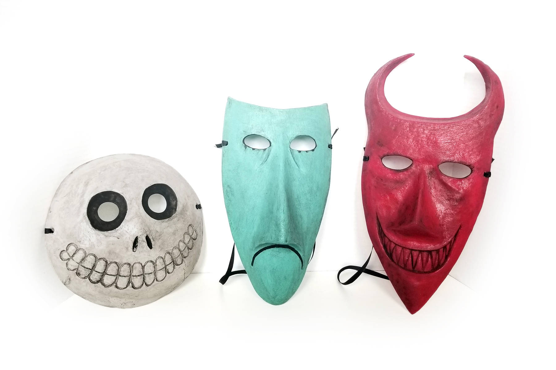 Lock Shock & Barrel Masks Nightmare Before Christmas Etsy