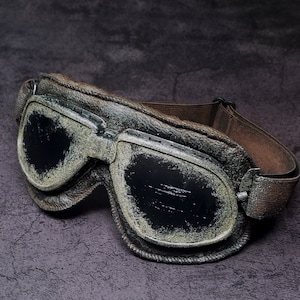Knightmare BvS DOJ Screen Accurate Motorcycle Goggles - Post-Apocalyptic, Wasteland, Raiders