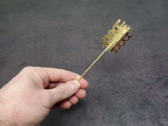Fifth Element Mondoshawan Brass Tomb Key - Made From Solid Brass