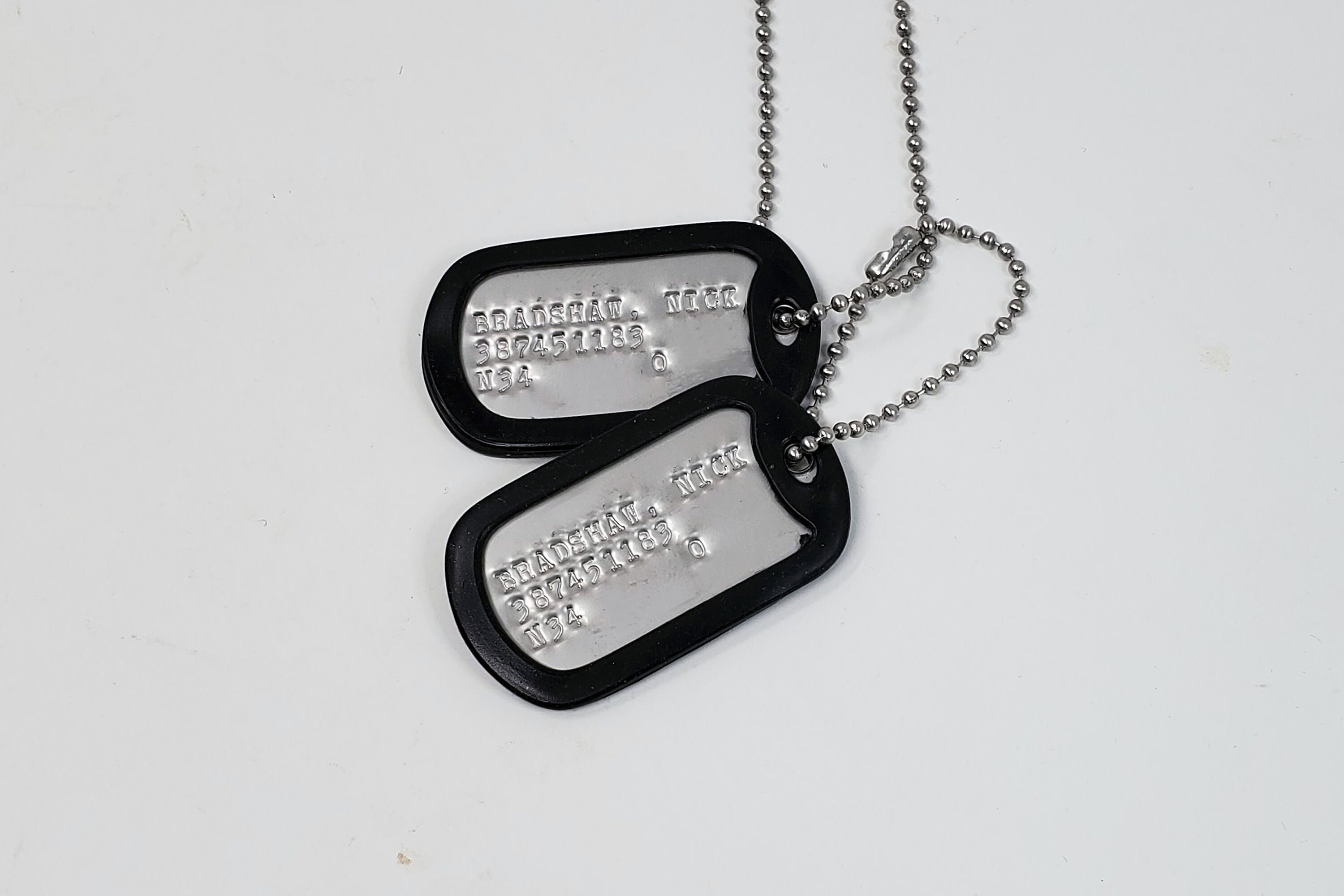 Top Gun Military Dog Tags Screen Accurate | Etsy