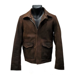 Indiana Jones Jacket - Genuine Top Grain Leather - Screen Accurate