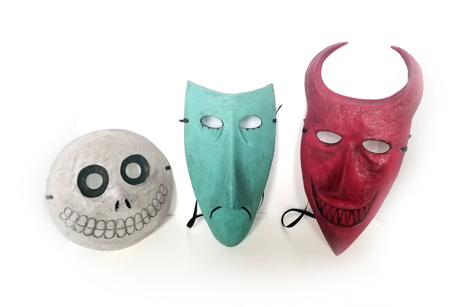 Lock Shock & Barrel Masks Nightmare Before Christmas Etsy
