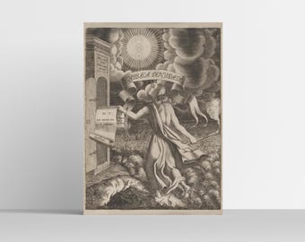 Frontispiece of Kabbala Denudata "The Kabbalah Unveiled", Knorr Von Rosenroth (1638) | Kabbalah | Alchemy | Theology | Esoteric | Mysticism