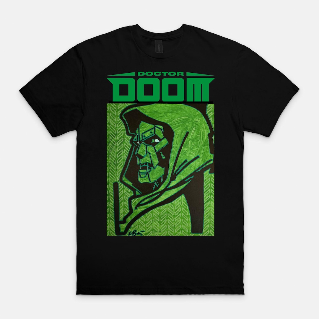 DR DOOM TSHIRT, Doctor Doom T-shirt, Marvel Villain Tee, Fantastic Four ...