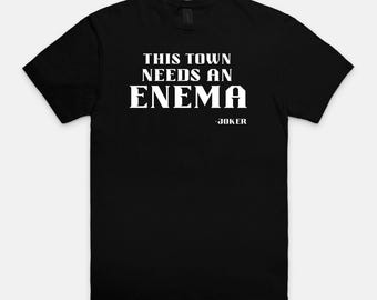 Joker Quote T-Shirt: Unisex Soft-Style Comic Tee