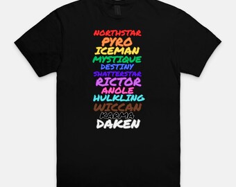 T-shirt Marvel Pride, t-shirt super-héros LGBTQ+, cadeau pour fan de bandes dessinées
