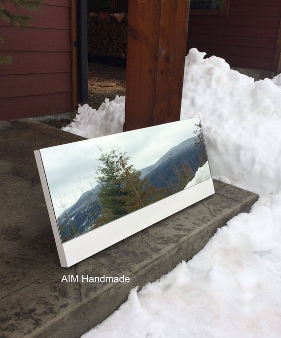 Gloss White Mirror Modern Entranceway Bathroom Vanity Reception Bedroom Handmade In Bc Canada