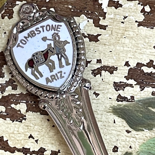 Tombstone Arizona Souvenir Spoon Vintage 1970s Americana Collectibles