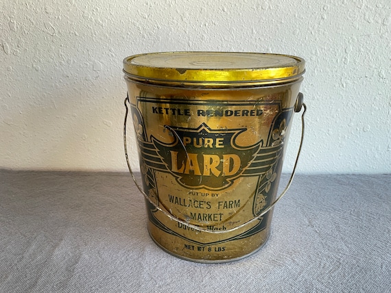 1920s Metal Container