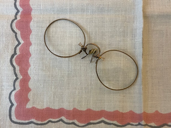 Antique Pince-Nez Gold Wire Frame Edwardian Spect… - image 10