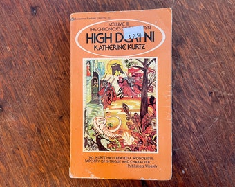 High Deryni Vol III in the Chronicles of Deryni Katherine Kurtz Ballantine Books 1974 Vintage Fantasy Paperback