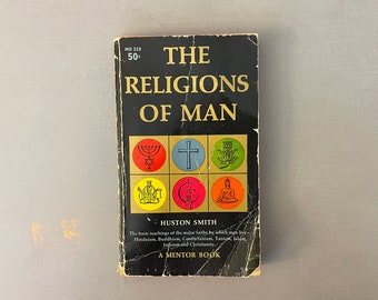 The Religions of Man Huston Smith Vintage 1950s Paperback