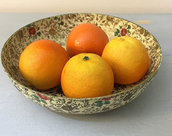 Orange Citrus Set mit 4 künstlichen lebensechten Früchten Vintage 1970er Jahre Dekorative Requisiten