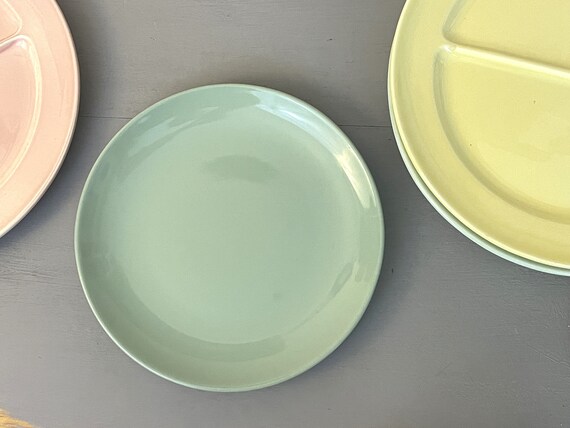 IKEA Dinera Ensalada Postre Plato 8 pulgadas Pastel Wintergreen Retro Vintage 1990s Vajilla Etsy Espana