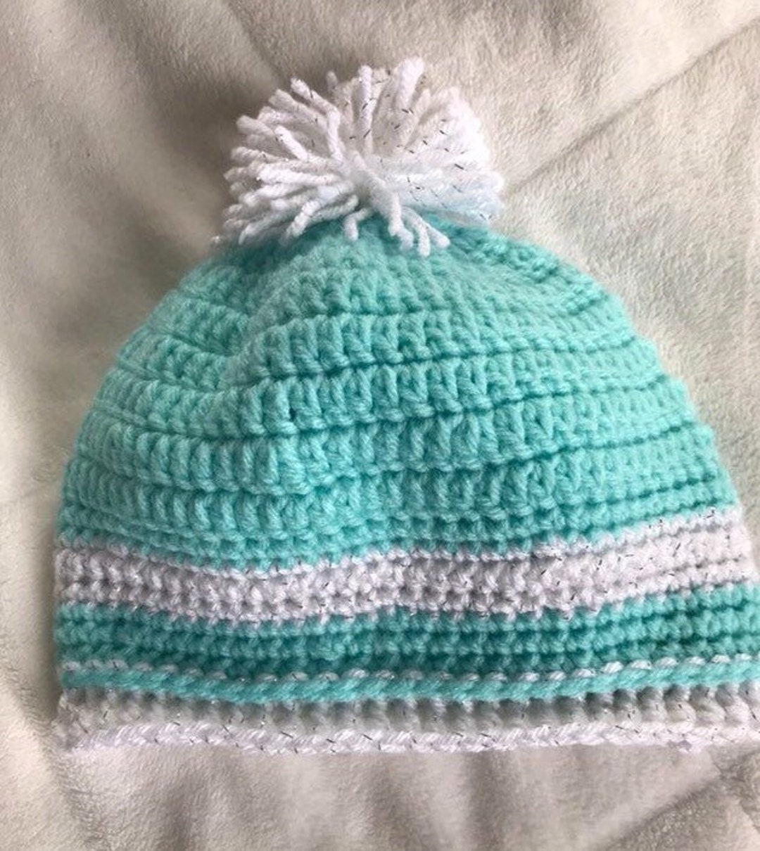 Children Hats, Toddler Hat, Turquoise Hat, Light Blue Hat, Sparkly Hat