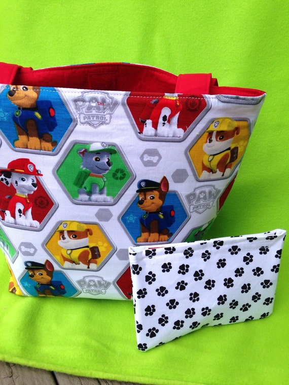 Paw Patrol Bag Paw Patrol School Bag Toddler Bag Travel Etsy
