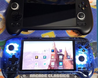 New custom Anbernic RG556 512GB, 1TB Android OS OLED portable handheld gaming console and Cases