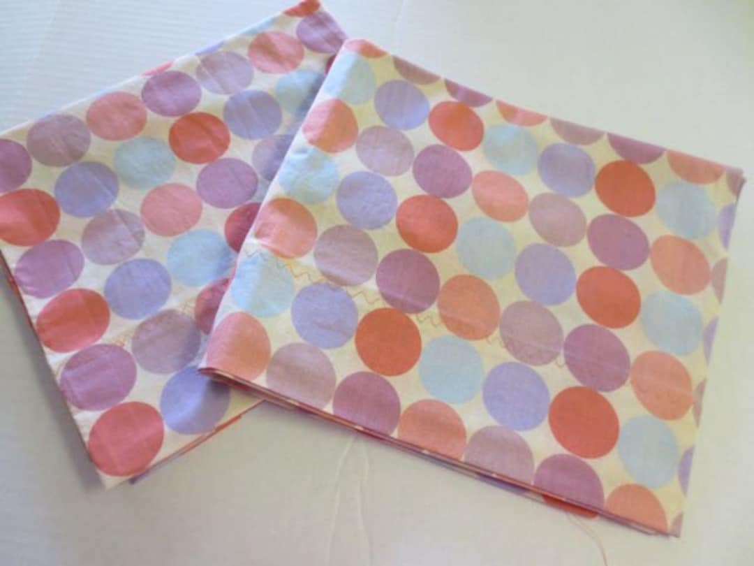 Colorful Bold Dots Pillowcases PC551 Etsy