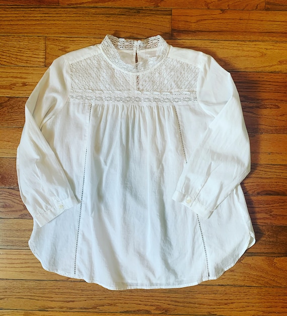 Cotton Peasant Top