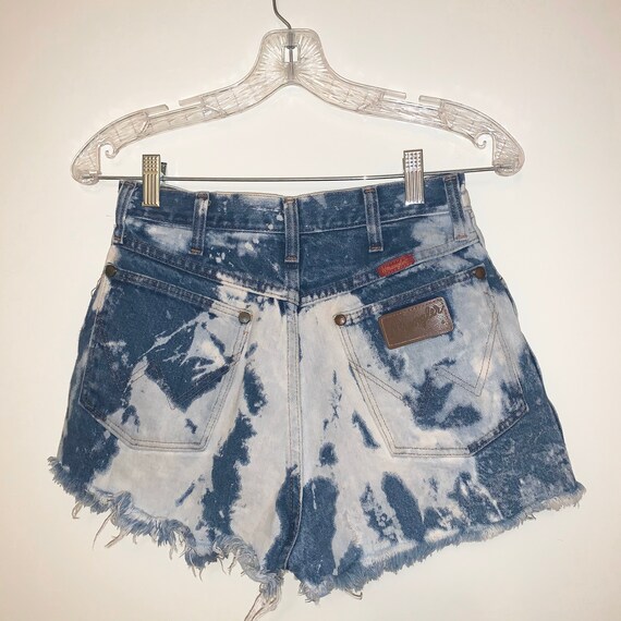 Vintage Wrangler Bleached Jean Shorts 