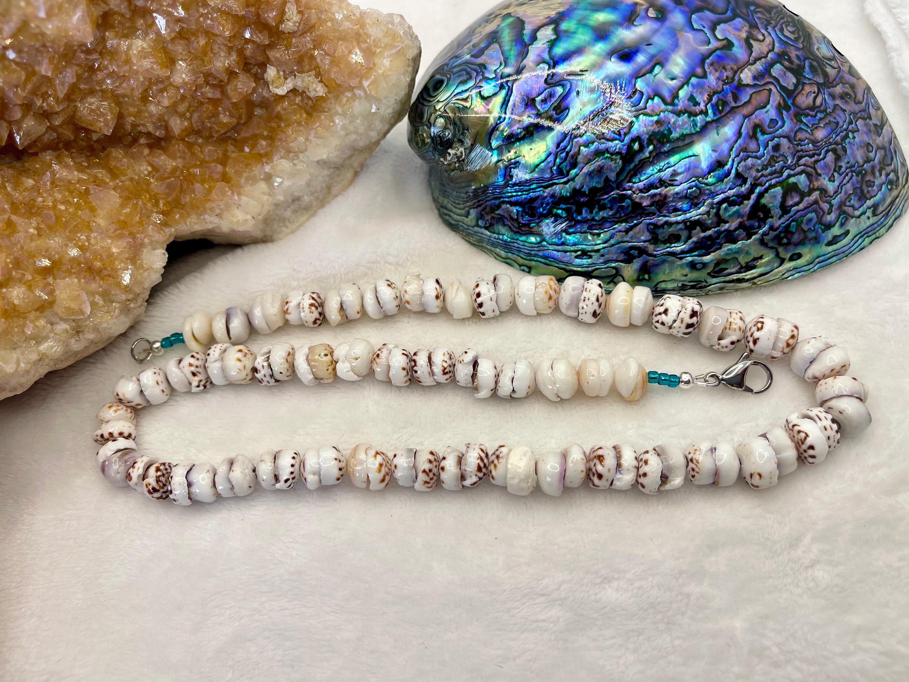 Large Shell Hawaiian Authentic Large Puka Shell Necklace Large Shell - Etsy