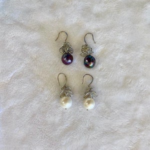 Pagoda Edison Pearl Earrings