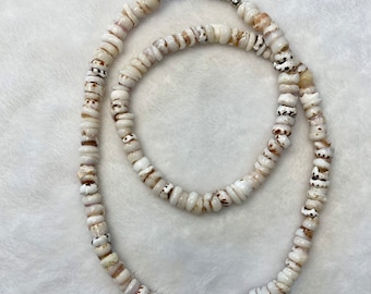 Hawaiian Authentic Puka Shell Necklace, Bracelet or anklet.