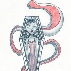 Vampire Art Print