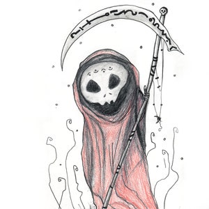 Grim Reaper Art Print