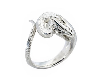 Foundre ring, Silver 925 ring, dragon ring, silver dragon, carved dragon , dragon jewellery