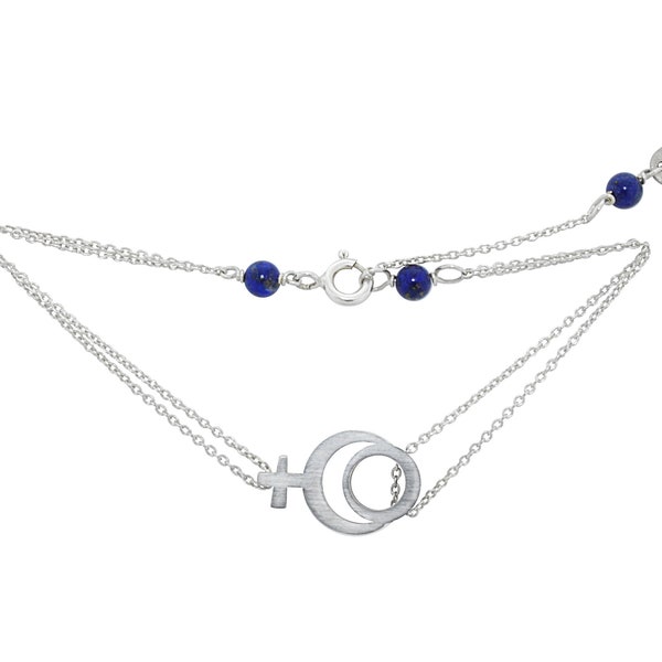 Pluton bracelet, silver and lapis bracelet,  silver bracelet, lapis lazuli bracelet