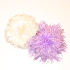 Feather puffs , wall hanging , feather wall hanging, home decoration