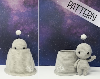 Moon Alien crochet Pattern: Moonlo Amigurumi Doll (Digital Download)