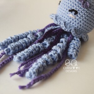 Crochet NICKY the NICU Jellyfish sensory doll, diy English PATTERN, amigurumi, preemie baby gift, crochet animal pattern image 5