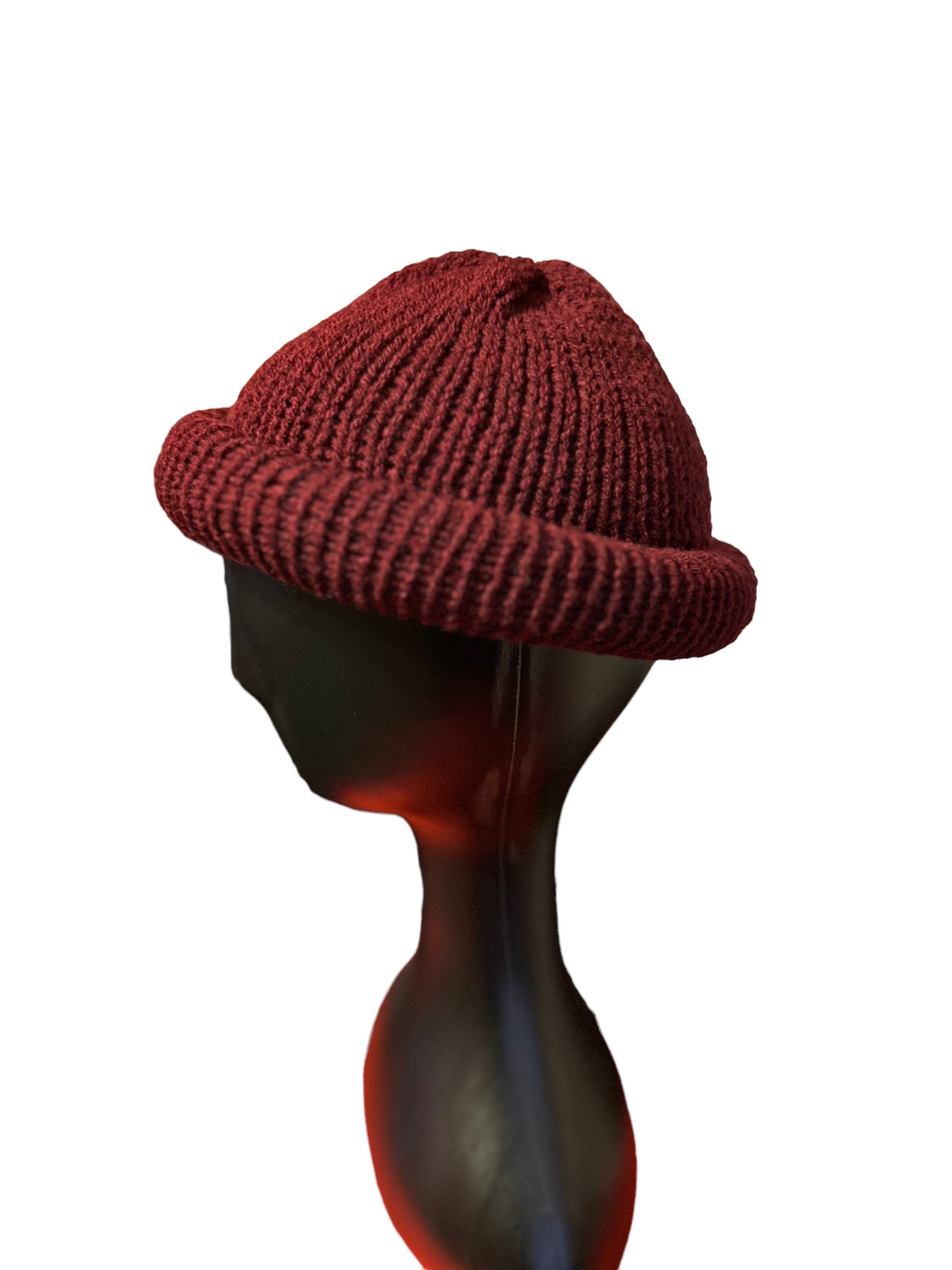 Burgundy Beanie Hat for Women - Etsy