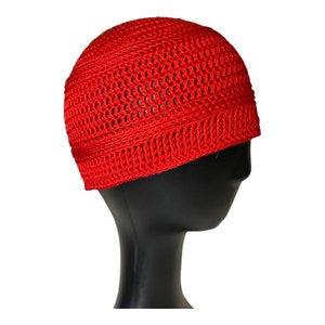 Taqiyah, Kufi Hat, Skull Cap, Crochet Khufi, Mens Beanie, Womens Slouch Beanie, Crocheted Beanie, Knit Beanie, Fall Apparel