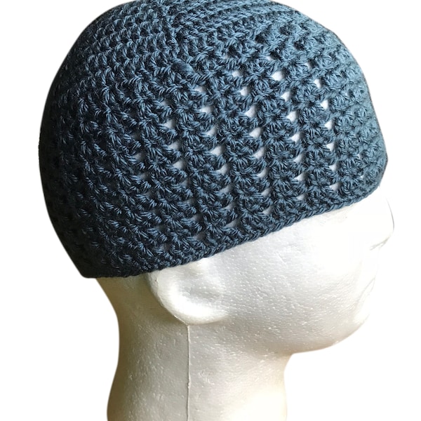 Taqiyah, Kufi Hat,Skull Cap, Crochet Kufi, Mens Beanie, Knitted Kufi, Prayer Cap, Kufi for Men, Crocheted Beanie, Knit Beanie,