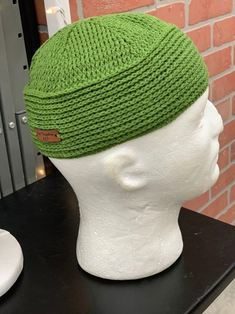 Knit Kufi Muslim Kufi Taqiyah Kufi Hat Skull Cap Etsy