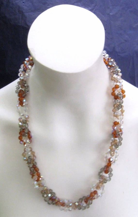 Vintage 1960's Signed VENDOME Art Glass Beads Mult