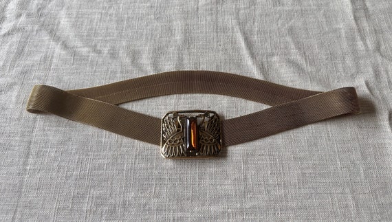 Vintage Anne Kline belt for accessocraft metal me… - image 6