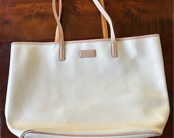 Vintage Coach Chelsea Tote 6006 Leather Large Travel Bag Purse