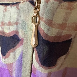 Anthropologie Leifsdottir 100% Silk Mini Dress butterfly bohemian sz 8 tie dye image 14