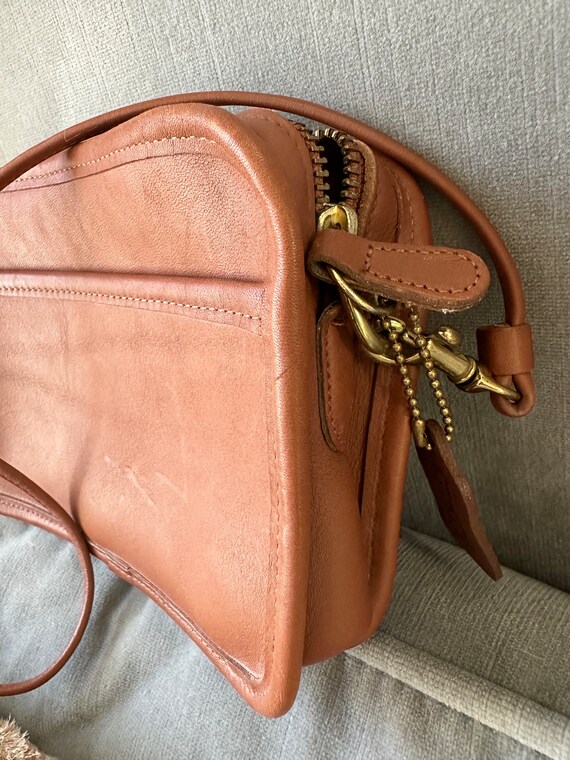 Vintage Coach Carnival CrossBody Bag British Tan … - image 3