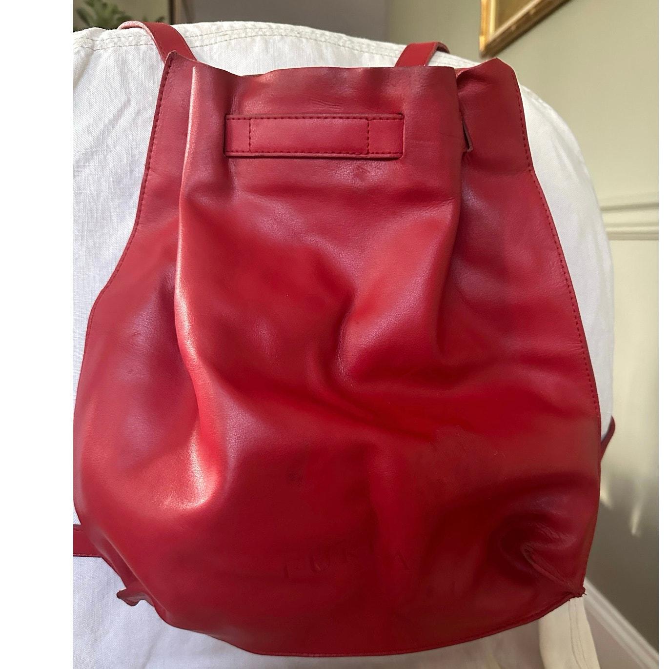 Vintage Red Furla Backpack Furla Backpacks for Women | The RealReal main image 4