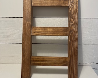 Tea towel ladder, Countertop ladder, kitchen decor , towel holder