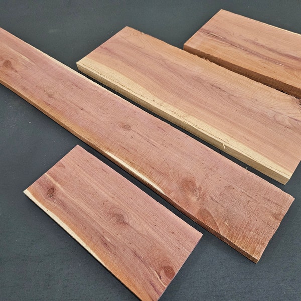 Cedar Lumber, Craft Lumber, Cedar Plank, Kiln Dried Lumber, Cedar Board, Wood Plank, Wood Shelf, Rough Cut 1" Not Surfaced.