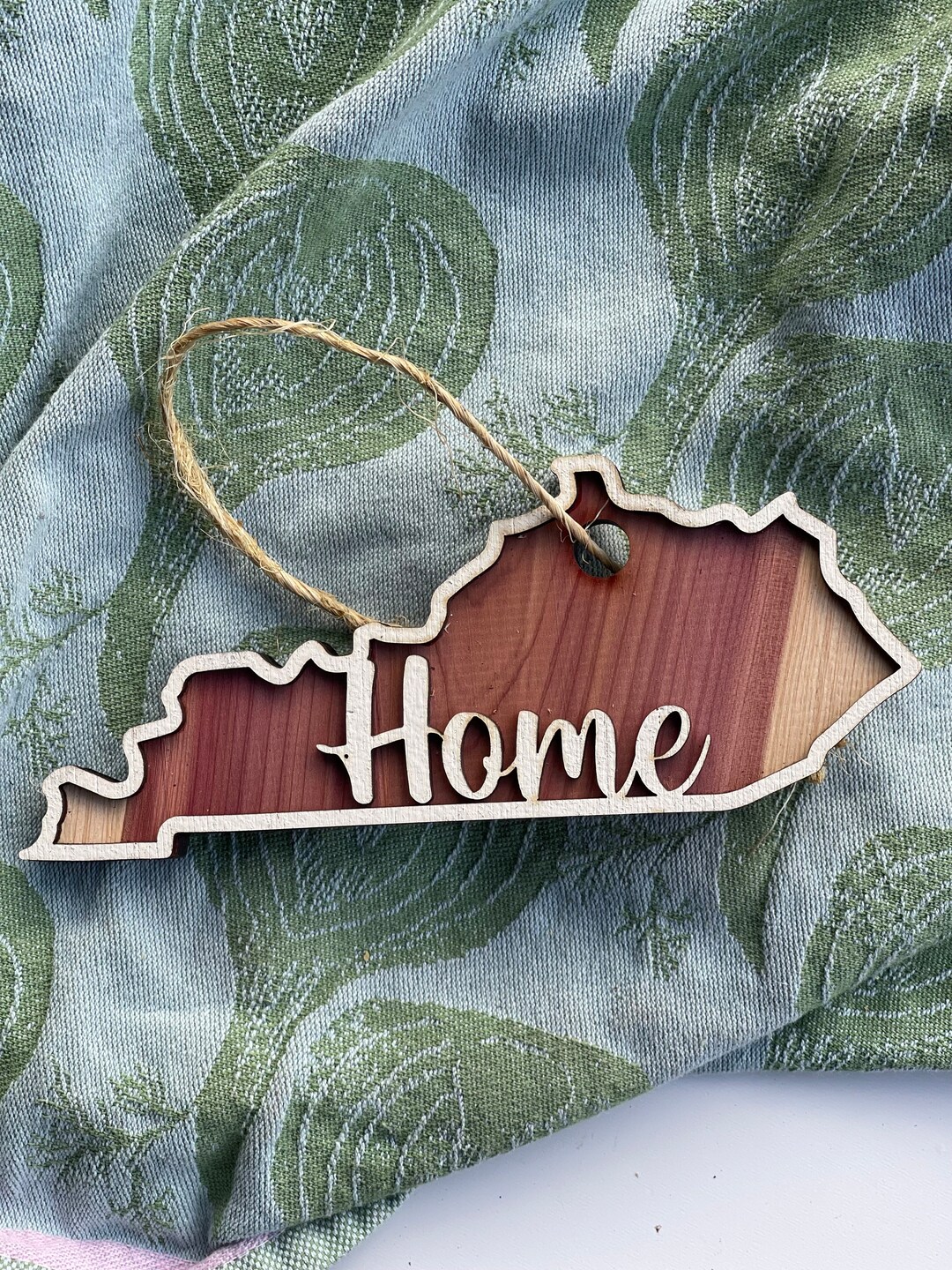Kentucky Home Hanging Sign, Custom Kentucky Name Tag, Kentucky Name