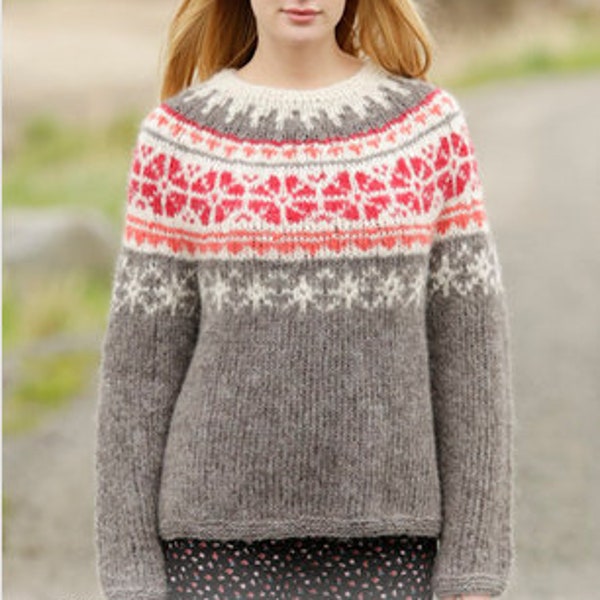 Women's Nordic Knitted Sweater